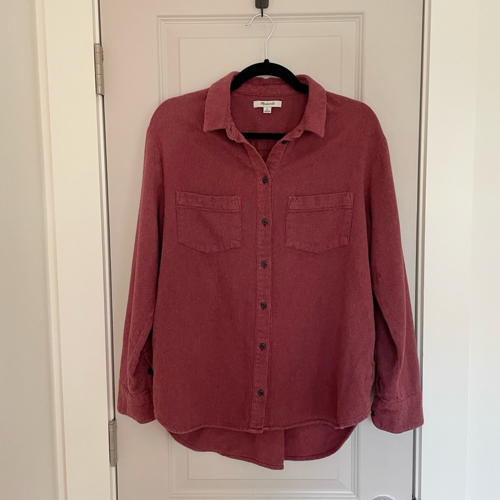 COPY - Madewell Flannel Boyfriend Shirt